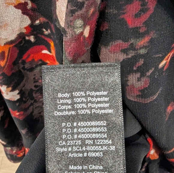 Aritzia Wilfred floral wrap dress - Picture 5 of 5